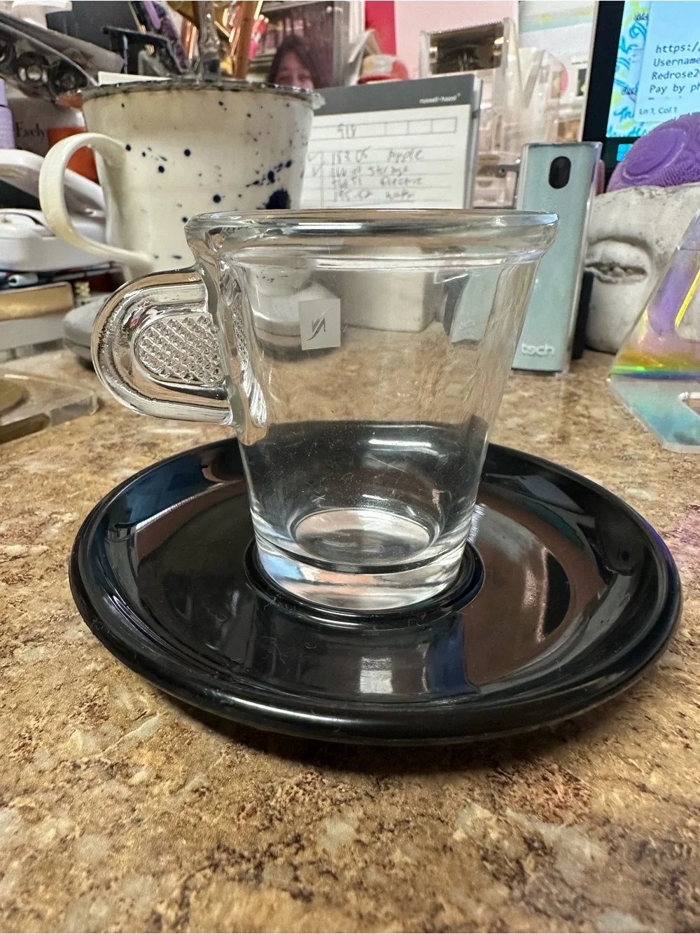 Nespresso Espresso Cup & Melamine Saucer